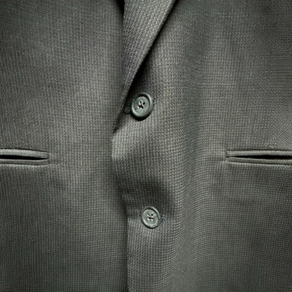 Vintage Christian Dior‎ Monsieur Wool Tailored Blazer Gray Men's Sport Coat
